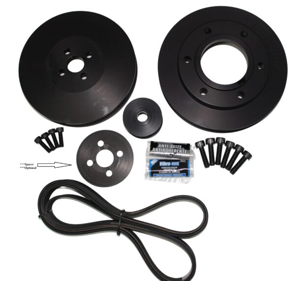 Yanmar Marine Serpentine Pulley Kit for Engines: 6LY