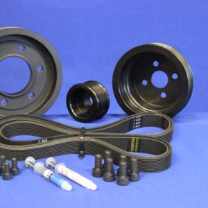 Yanmar Marine Serpentine Pulley Kit for Engines: 4LH, 4LHA