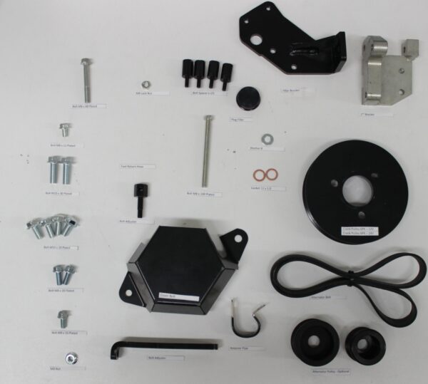 Yanmar JH-CR Series Second Alternator Mounting Bracket Kit - Image 2
