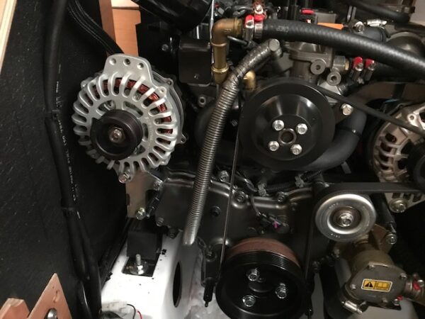 Yanmar JH-CR Series Second Alternator Mounting Bracket Kit - Image 3