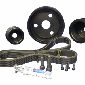 Volvo Marine Serpentine Pulley Kit for Engines: D2-55, D2-55A and D2-75